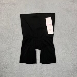 Assets by SPANX Shaping High-Waist Short Black XL Tummy Control Shapewear